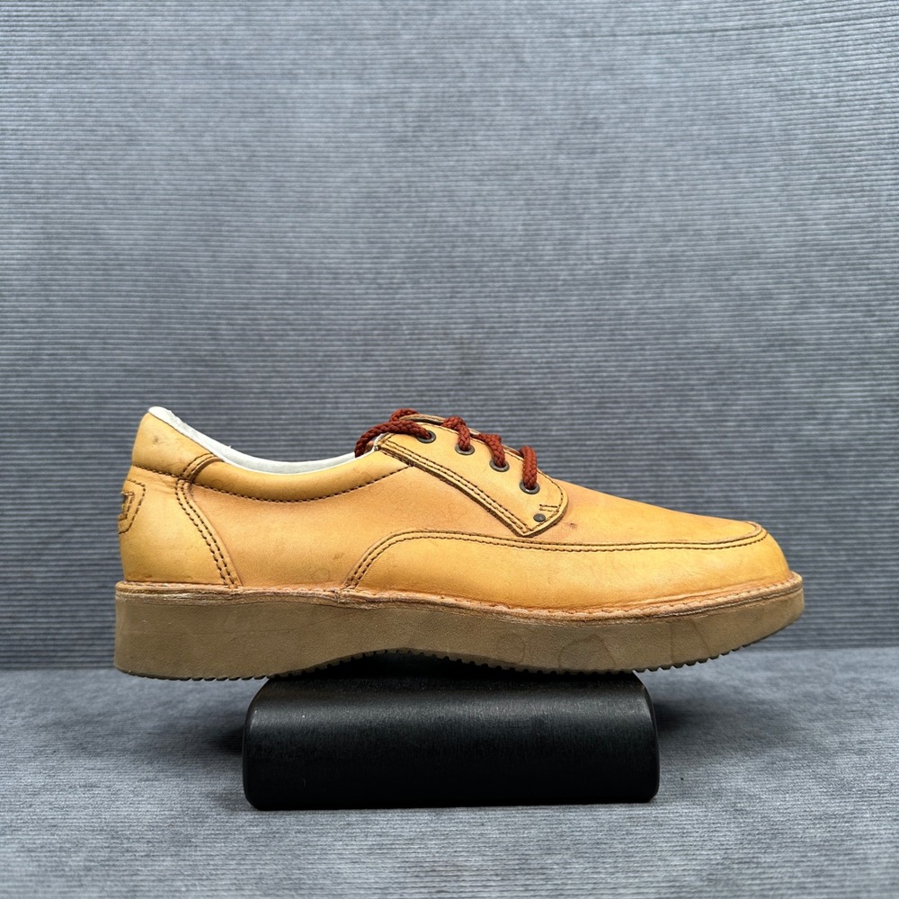 Rockport M2135 Mens Tan Leather Vibram Morflex Oxford Shoes Size 10M Portugal
